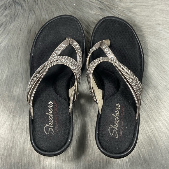 Skechers Women Memory Foam Sandals - Picture 5 of 8